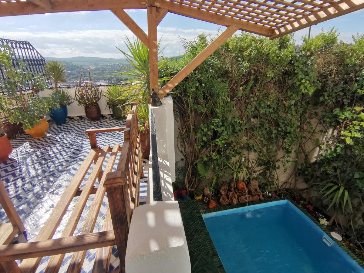 페스 Dar Ben Daoud Avec Piscine Et Terrasse Privee 아파트 외부 사진
